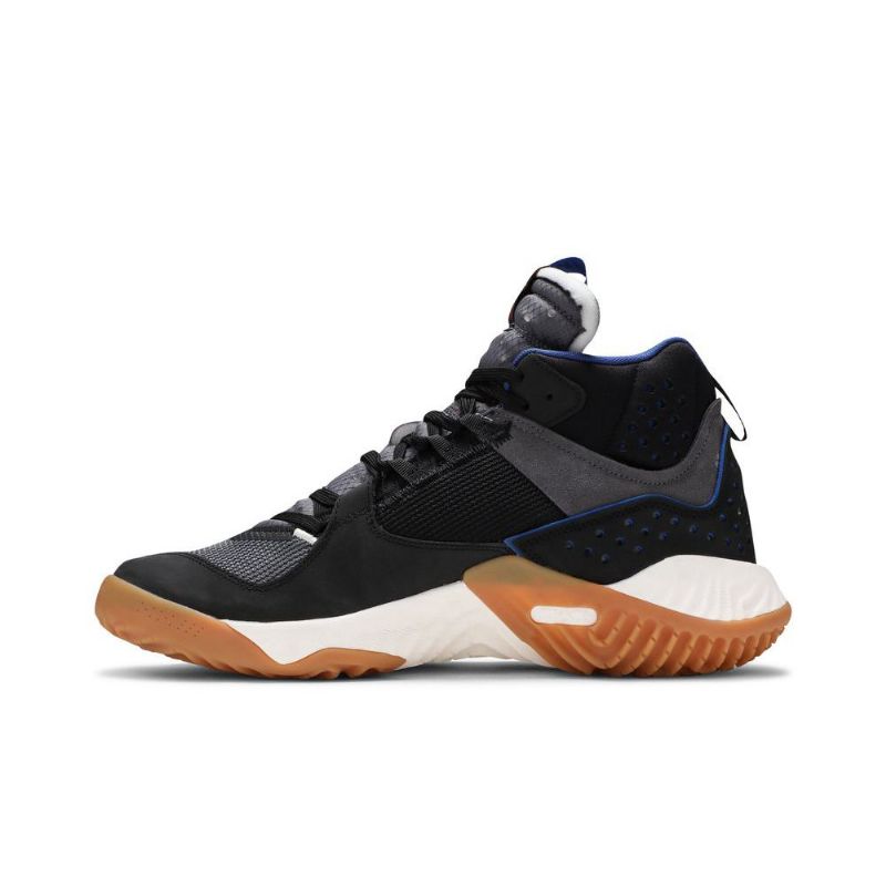 Air Jordan Delta Mid Svart Grå Blå Herresko