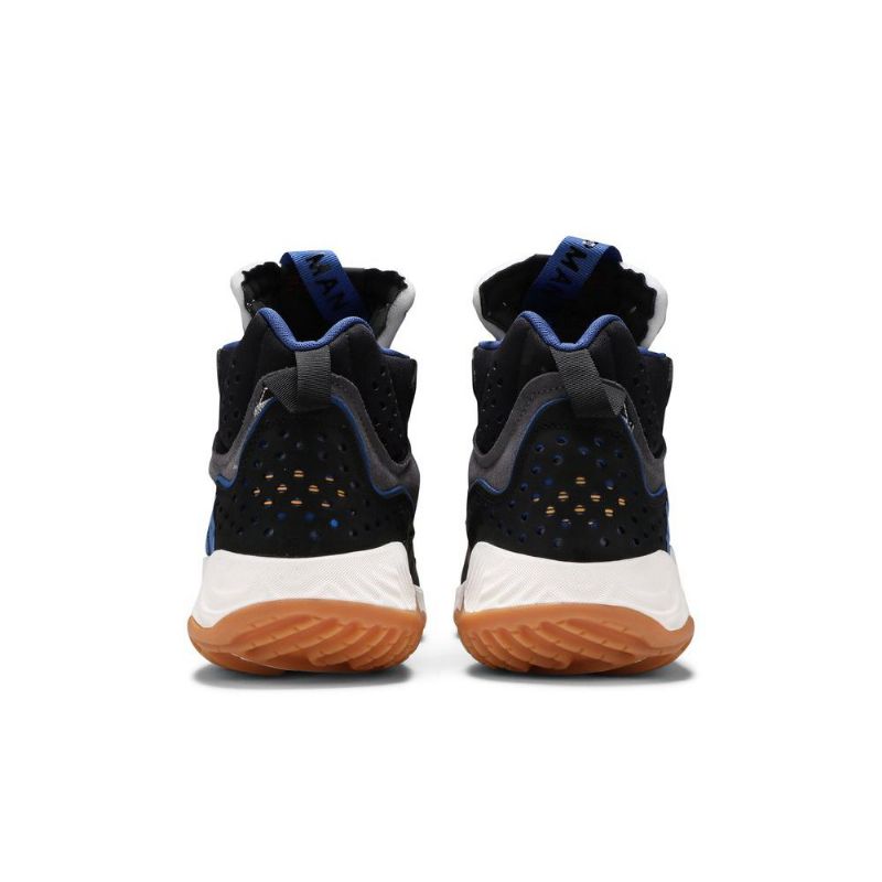 Air Jordan Delta Mid Svart Grå Blå Herresko