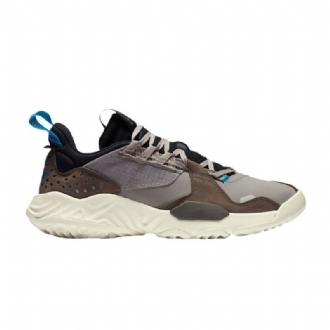 Air Jordan Delta Svart Grå Blå Herresko