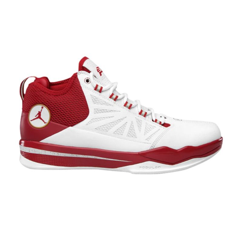 Air Jordan Cp3 Cp3.iv Hvit Rød Herresko