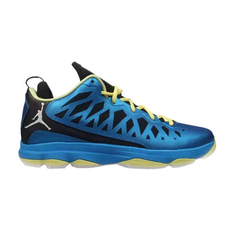 Air Jordan Cp3 Cp3.vi Blå Svart Gul Hvit Herresko