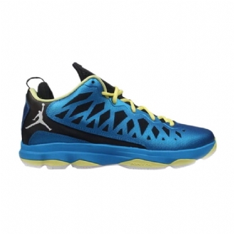 Air Jordan Cp3 Cp3.vi Blå Svart Gul Hvit Herresko