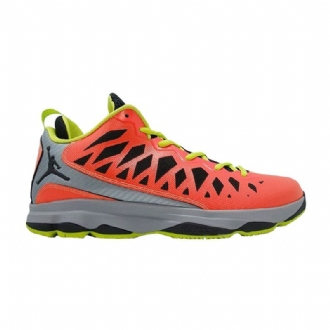 Air Jordan Cp3 Cp3.vi Oransje Svart Grå Grønn Herresko