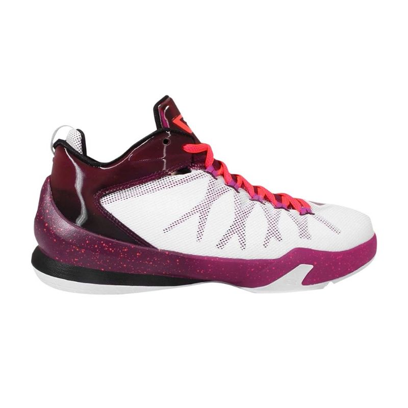 Air Jordan Cp3 Cp3.viii Ae X Hvit Bordeaux Rosa Herresko