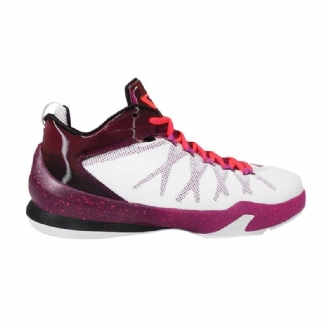 Air Jordan Cp3 Cp3.viii Ae X Hvit Bordeaux Rosa Herresko