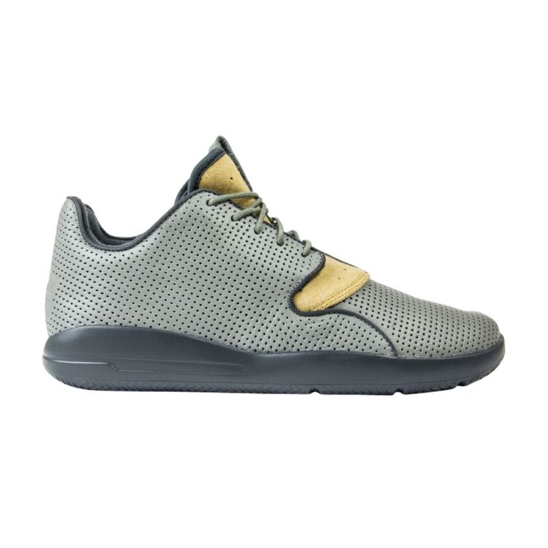 Air Jordan Eclipse Skinn Grå Gull Herresko