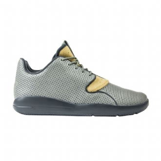 Air Jordan Eclipse Skinn Grå Gull Herresko