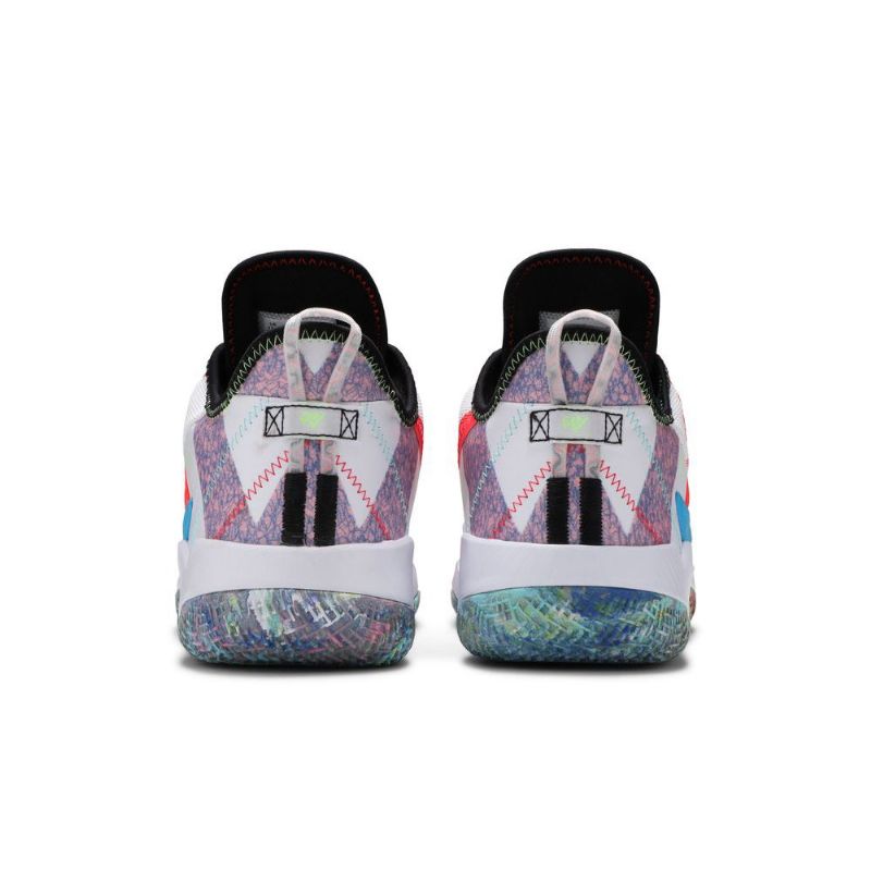 Air Jordan Westbrook One Take 2 Hvite Flerfargede Herresko