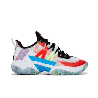 Air Jordan Westbrook One Take 2 Pf Hvit Flerfarget Herresko
