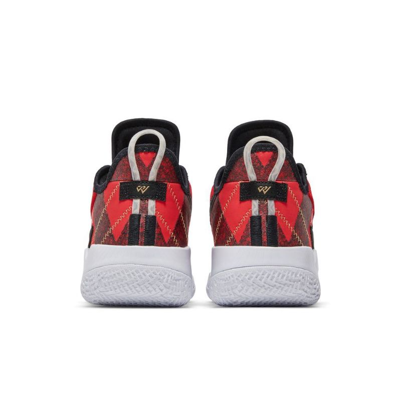 Air Jordan Westbrook One Take 2 Pf Rød Svart Gull Herresko