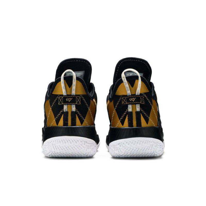 Air Jordan Westbrook One Take 2 Sort Gull Hvit Herresko