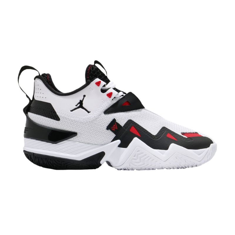 Air Jordan Westbrook One Take Pf Hvit Rød Svart Herresko