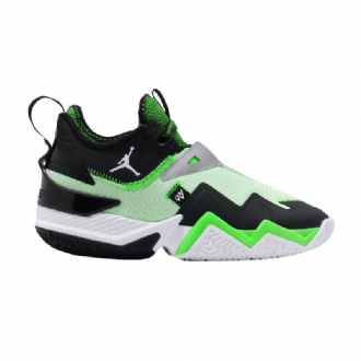 Air Jordan Westbrook One Take Pf Hvit Svart Grønn Herresko