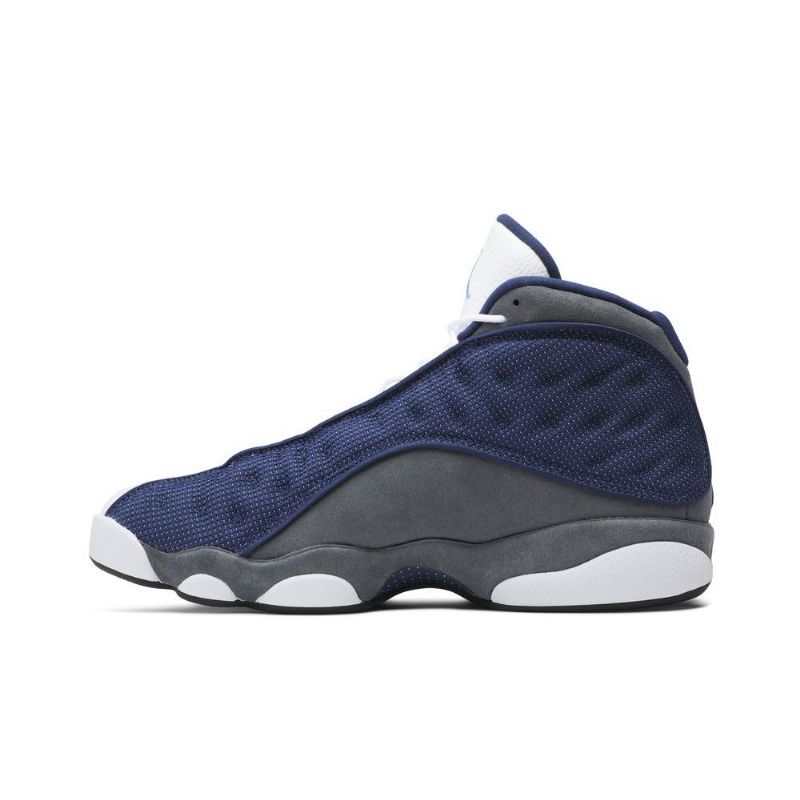 Air Jordan 13 Retro Blå Grå Hvit Herresko