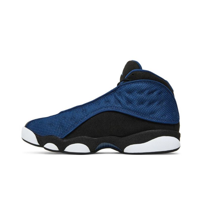 Air Jordan 13 Retro Blå Svart Hvit Herresko