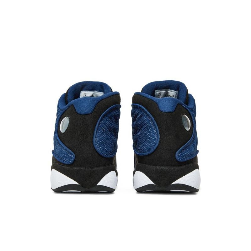 Air Jordan 13 Retro Blå Svart Hvit Herresko