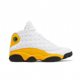 Air Jordan 13 Retro Hvit Gul Herresko