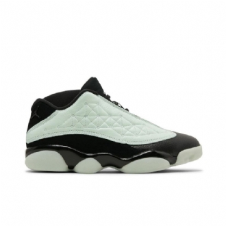 Air Jordan 13 Retro Lav Grønn Svarte Herresko