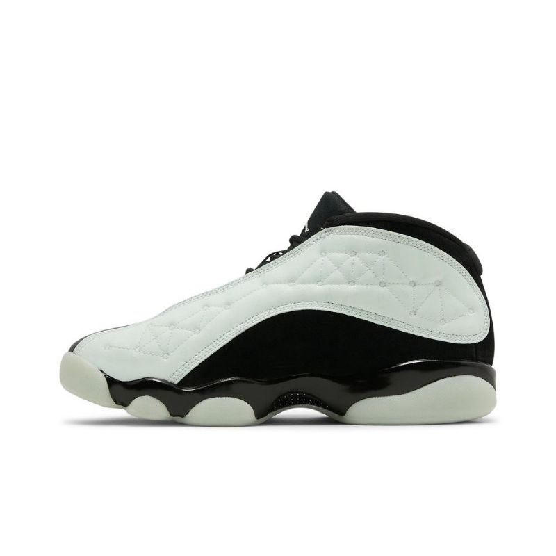 Air Jordan 13 Retro Lav Grønn Svarte Herresko