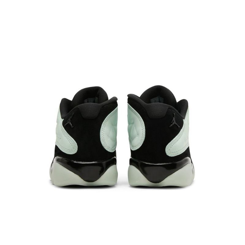 Air Jordan 13 Retro Lav Grønn Svarte Herresko
