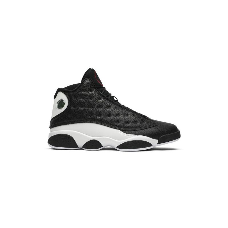 Air Jordan 13 Retro Svart Hvit Rød Herresko