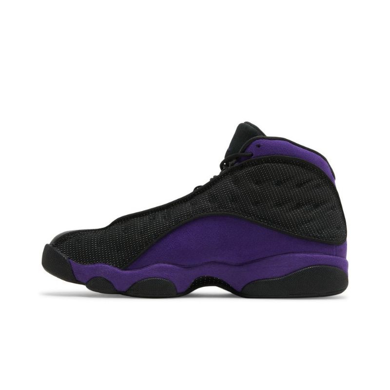 Air Jordan 13 Retro Svart Lilla Herresko