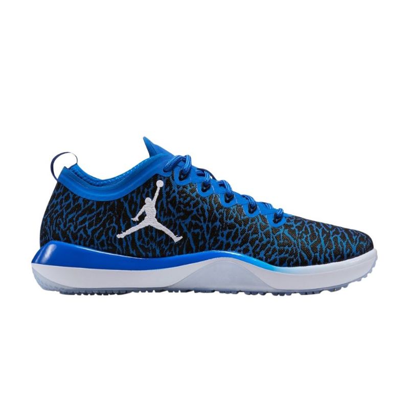 Air Jordan Trainer 1 Lav Blå Svart Hvit Herresko