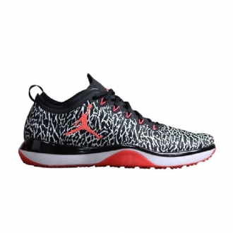 Air Jordan Trainer 1 Lav Svart Rød Hvit Herresko