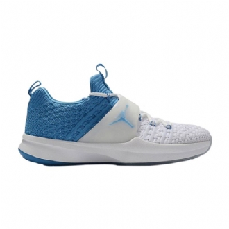 Air Jordan Trainer 2 Flyknit Hvit Blå Herresko