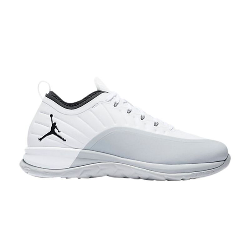 Air Jordan Trainer Prime Hvit Grå Svart Herresko