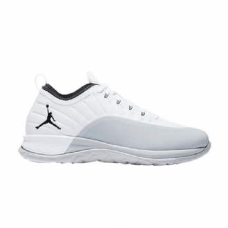 Air Jordan Trainer Prime Hvit Grå Svart Herresko