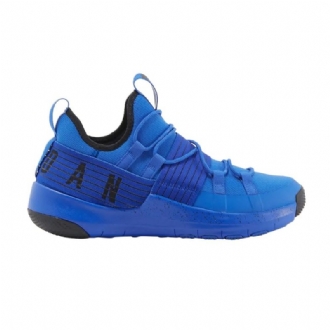 Air Jordan Trainer Pro Blå Svarte Herresko