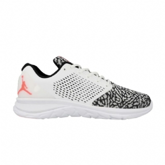 Air Jordan Trainer St Hvit Rød Svart Herresko