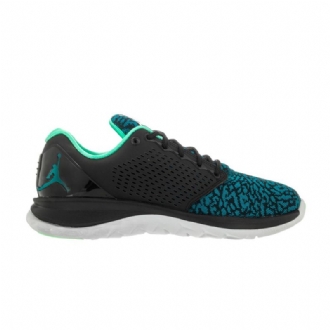 Air Jordan Trainer St Svart Grønn Herresko