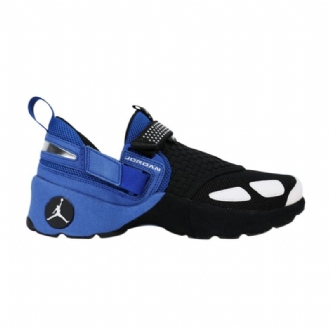 Air Jordan Trunner Lx Og Svart Blå Hvit Herresko