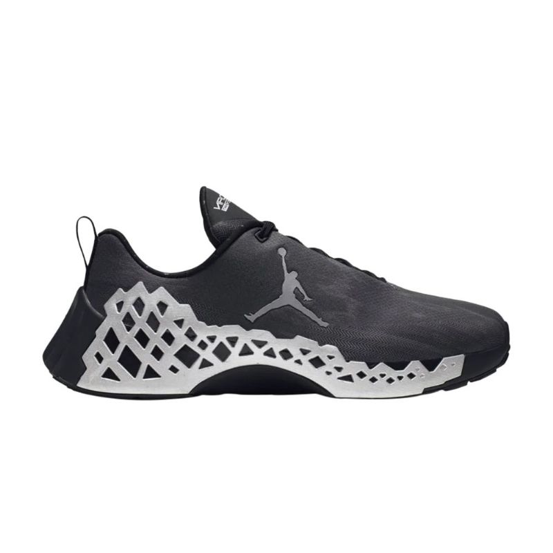 Air Jordan Trunner Nxt React Svart Grå Sølv Herresko