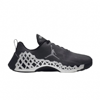 Air Jordan Trunner Nxt React Svart Grå Sølv Herresko