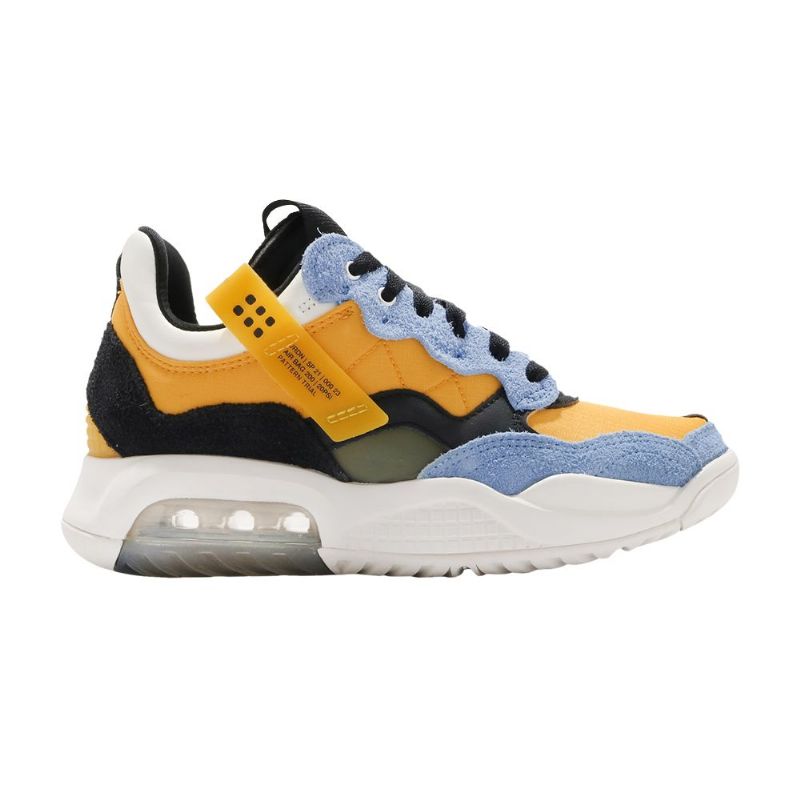 Air Jordan Ma2 Gull Svart Blå Hvit Damesko