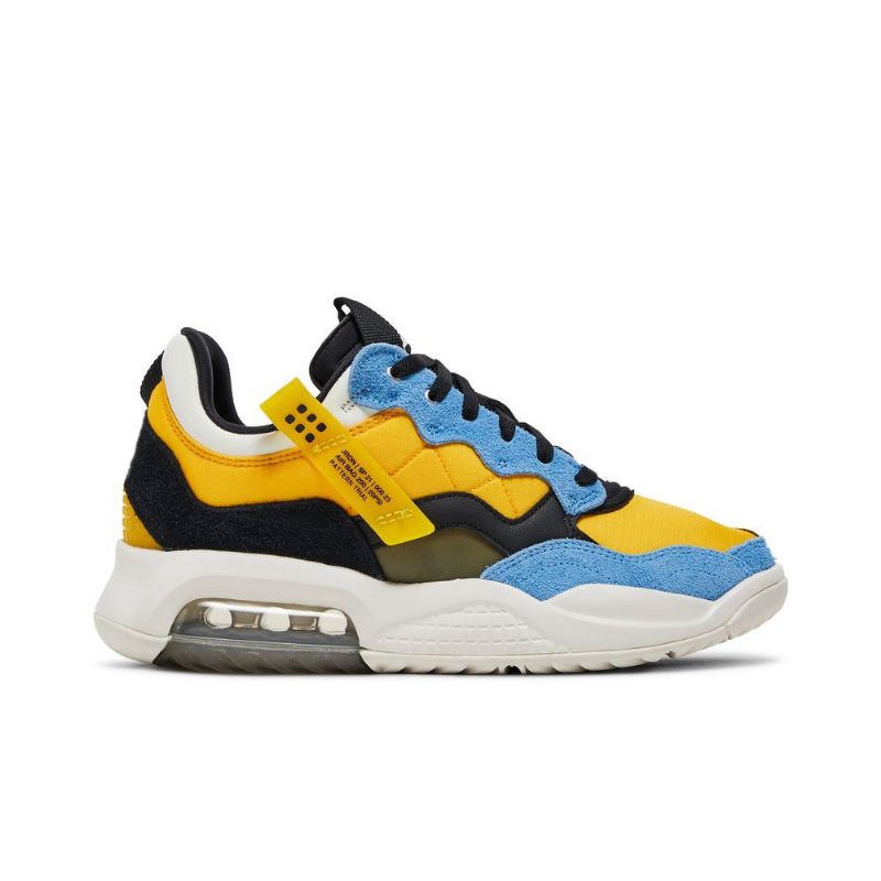 Air Jordan Ma2 Gull Svart Blå Hvit Herresko