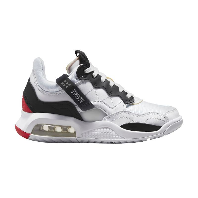Air Jordan Ma2 Hvit Grå Rød Damesko