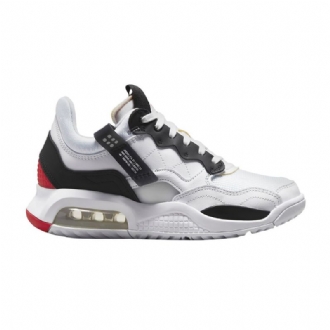 Air Jordan Ma2 Hvit Grå Rød Damesko