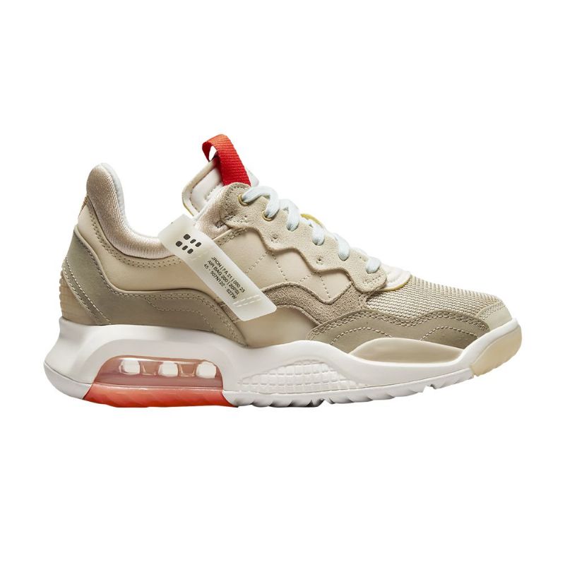Air Jordan Ma2 Khaki Hvit Rød Damesko