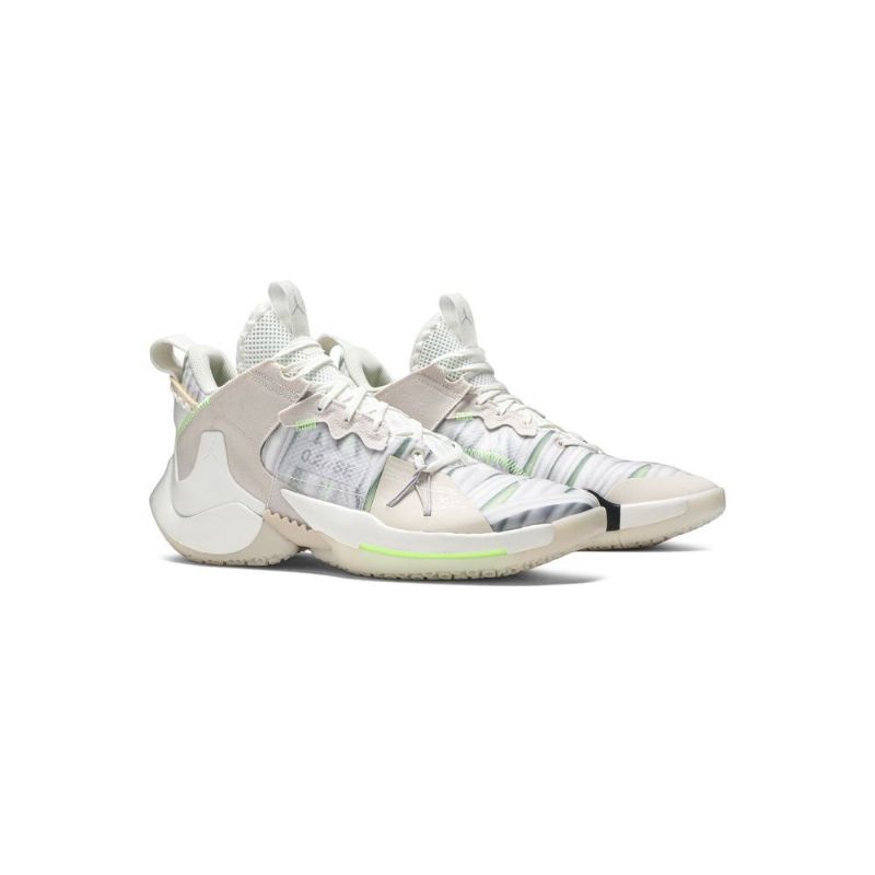 Air Jordan Hvorfor Ikke Zer0.2 Grågrønne Herresko