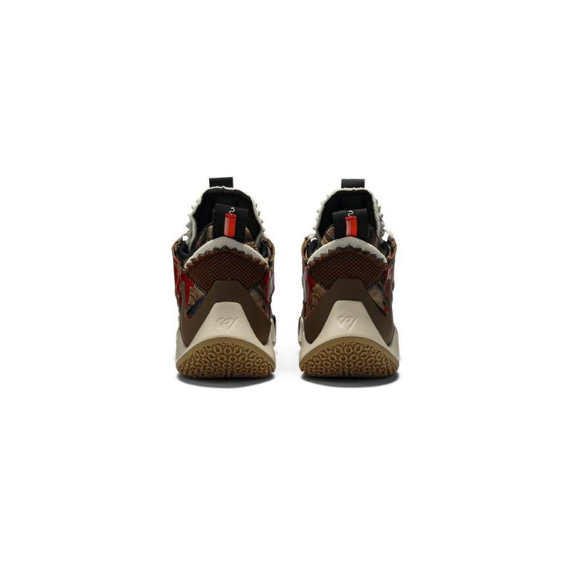Air Jordan Hvorfor Ikke Zer0.2 Se Brun Rød Svart Herresko