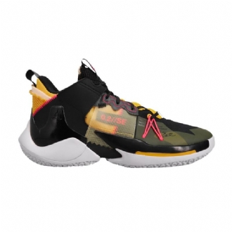 Air Jordan Hvorfor Ikke Zer0.2 Se Pf Svart Gul Rød Grå Herresko