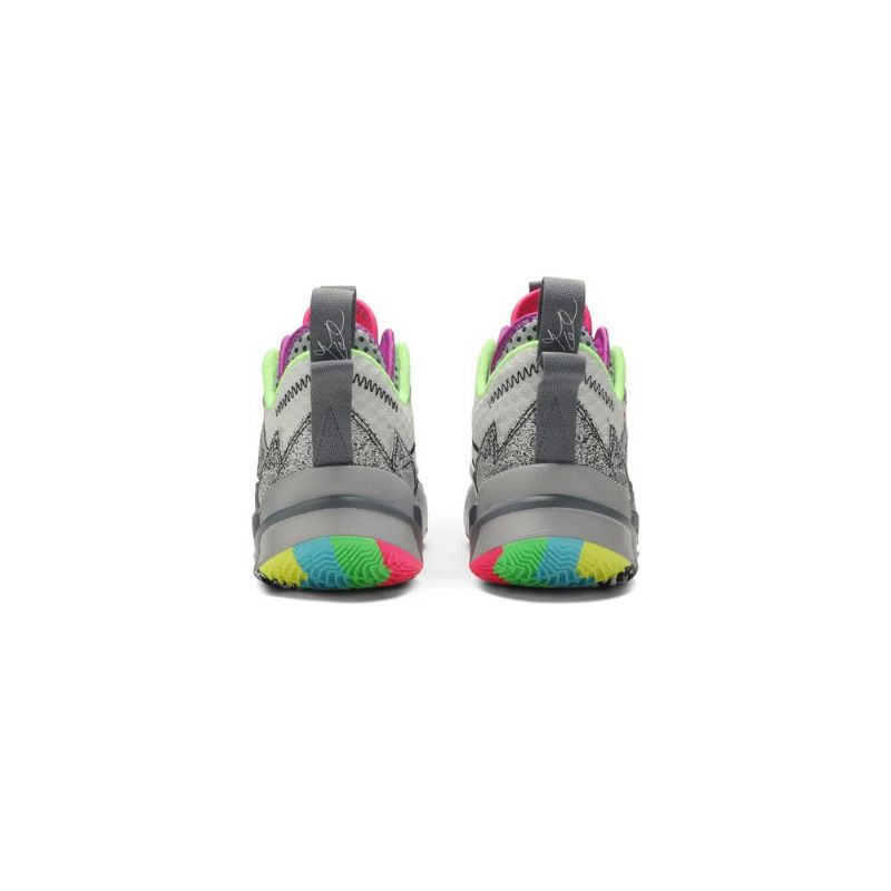 Air Jordan Hvorfor Ikke Zer0.3 Hvit Grå Herresko