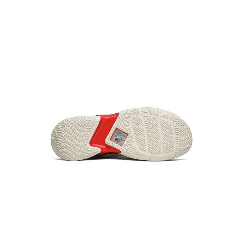 Air Jordan Hvorfor Ikke Zer0.3 Hvit Rød Grå Svart Herresko