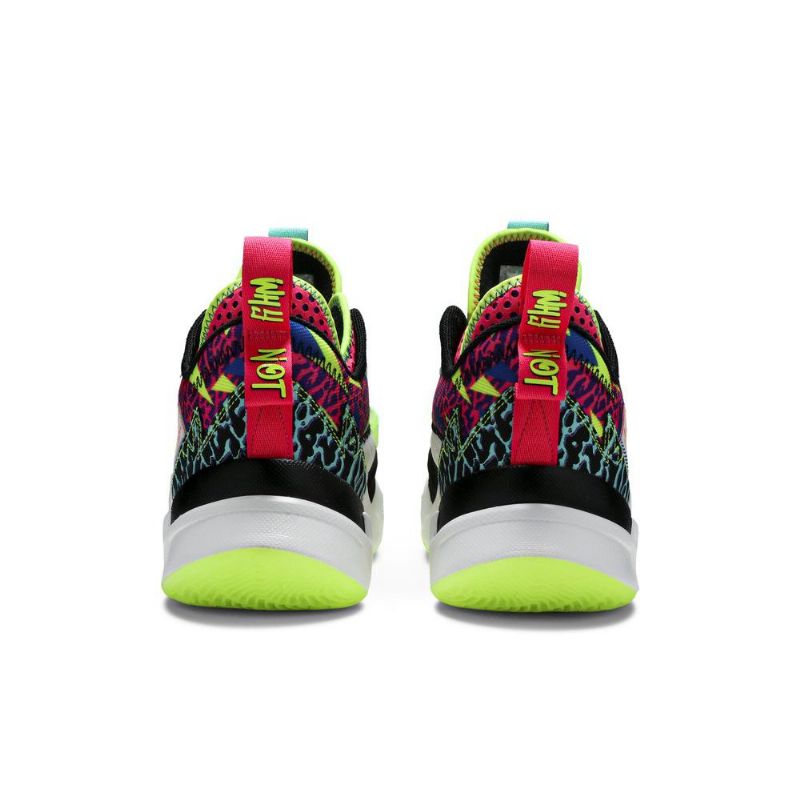 Air Jordan Hvorfor Ikke Zer0.3 Hvite Flerfargede Herresko