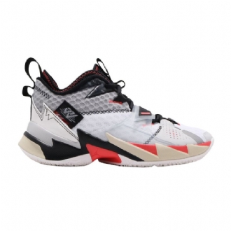 Air Jordan Hvorfor Ikke Zer0.3 Pf Hvit Rød Grå Svart Herresko