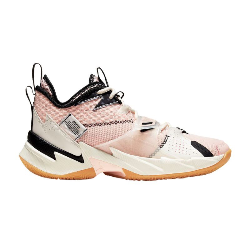 Air Jordan Hvorfor Ikke Zer0.3 Rosa Svart Hvit Herresko